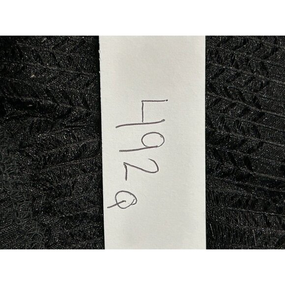 Mad Style Black Open Knit Vest Cardigan One Size Fits Most - Picture 8 of 8